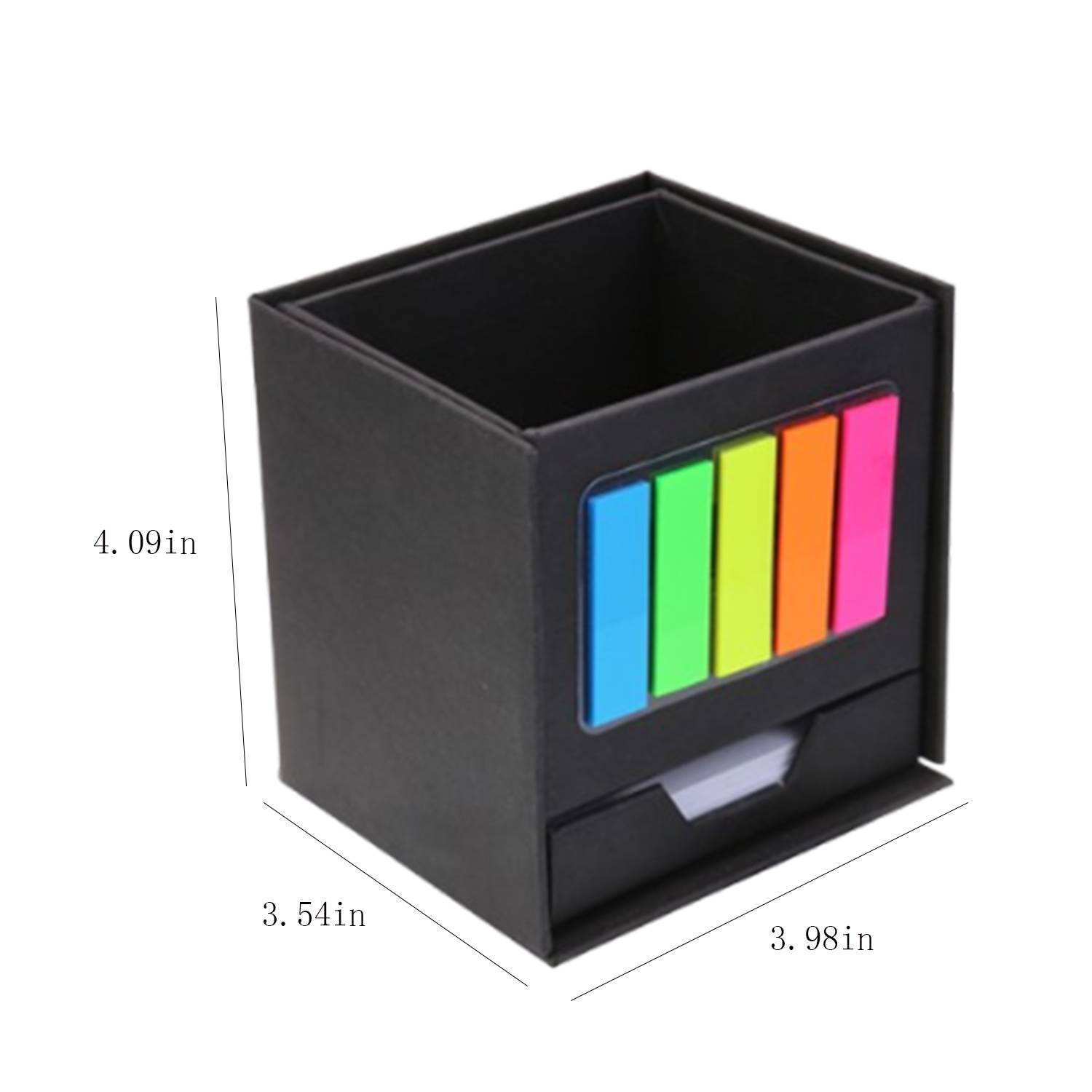 Multifunctional Folding Pen Holder Sticky Note Box 4