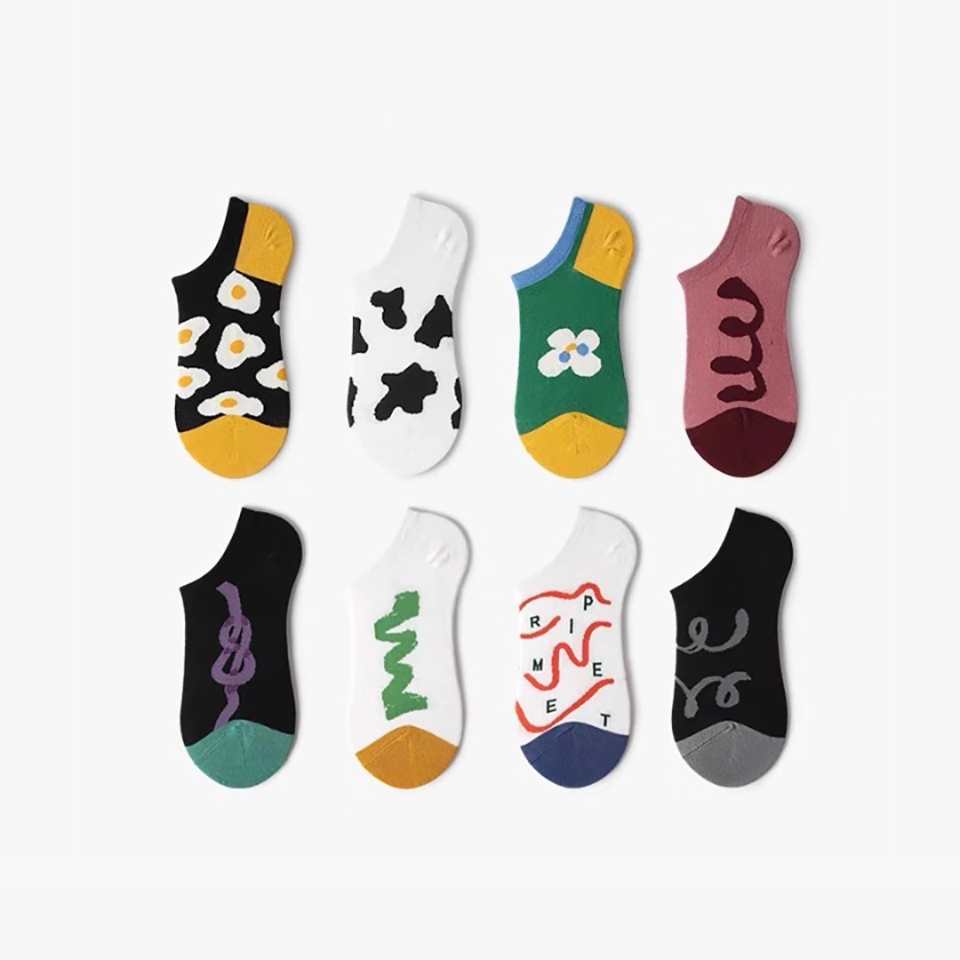 Knit-In Custom No-Show Socks-Factory Direct 11
