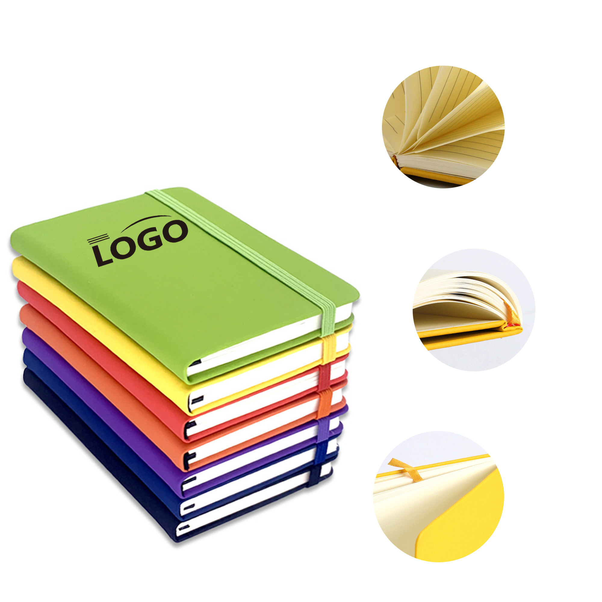 A5 soft cover notebook (with elastic band) 2