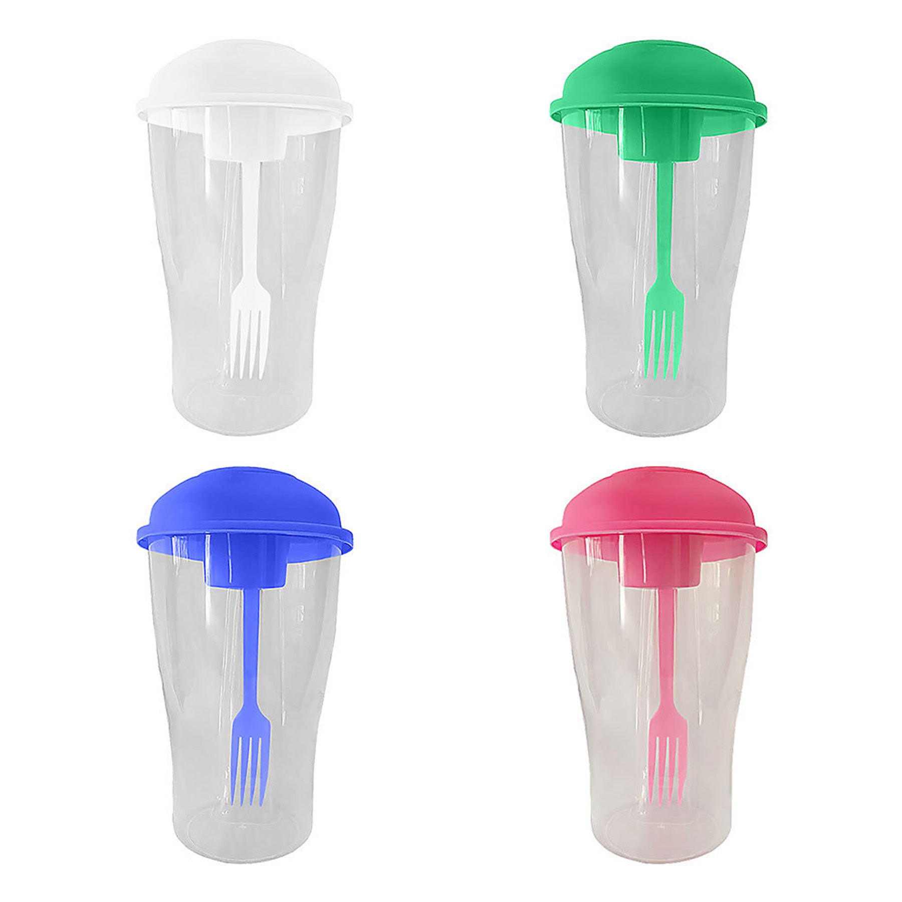 Salad Cup With Fork 2