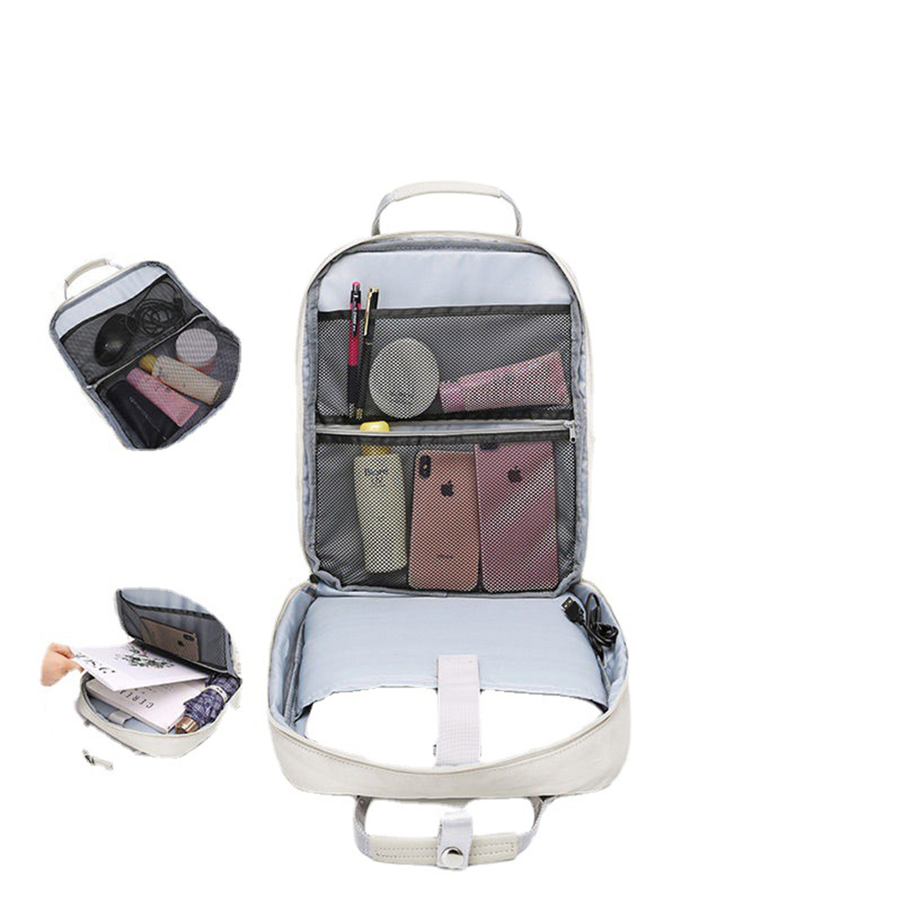 Women Travel 14 Inch Laptop Backpacks 1