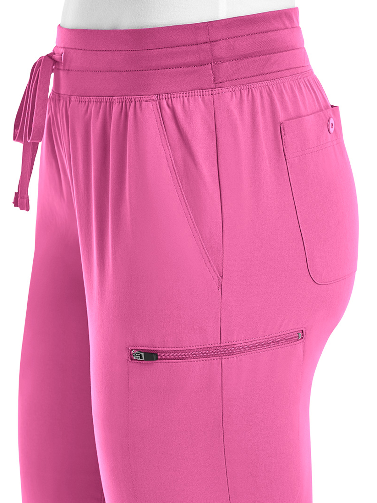 ScrubJoy Originals - Women's Fitted Six-Pocket Skinny Leg Pant 21