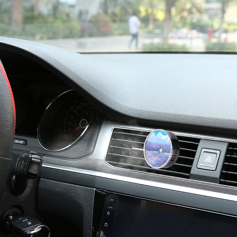 Custom Heat Transfer Car Vent Clips 3