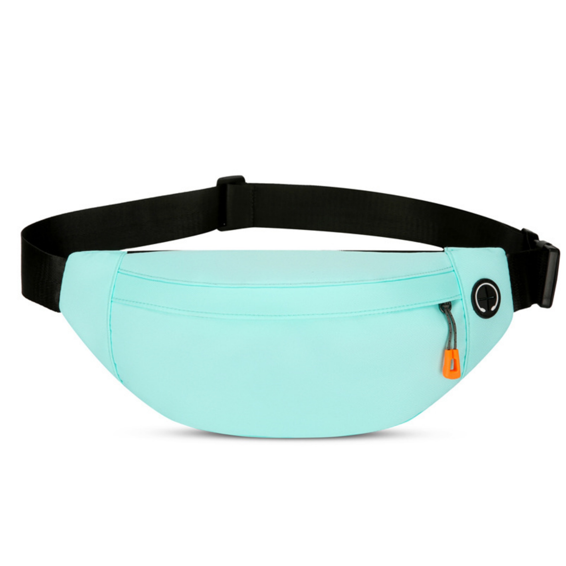 Crossbody Fanny Pack Large Waist Bag with Headphone Hole and Adjustable Strap 11