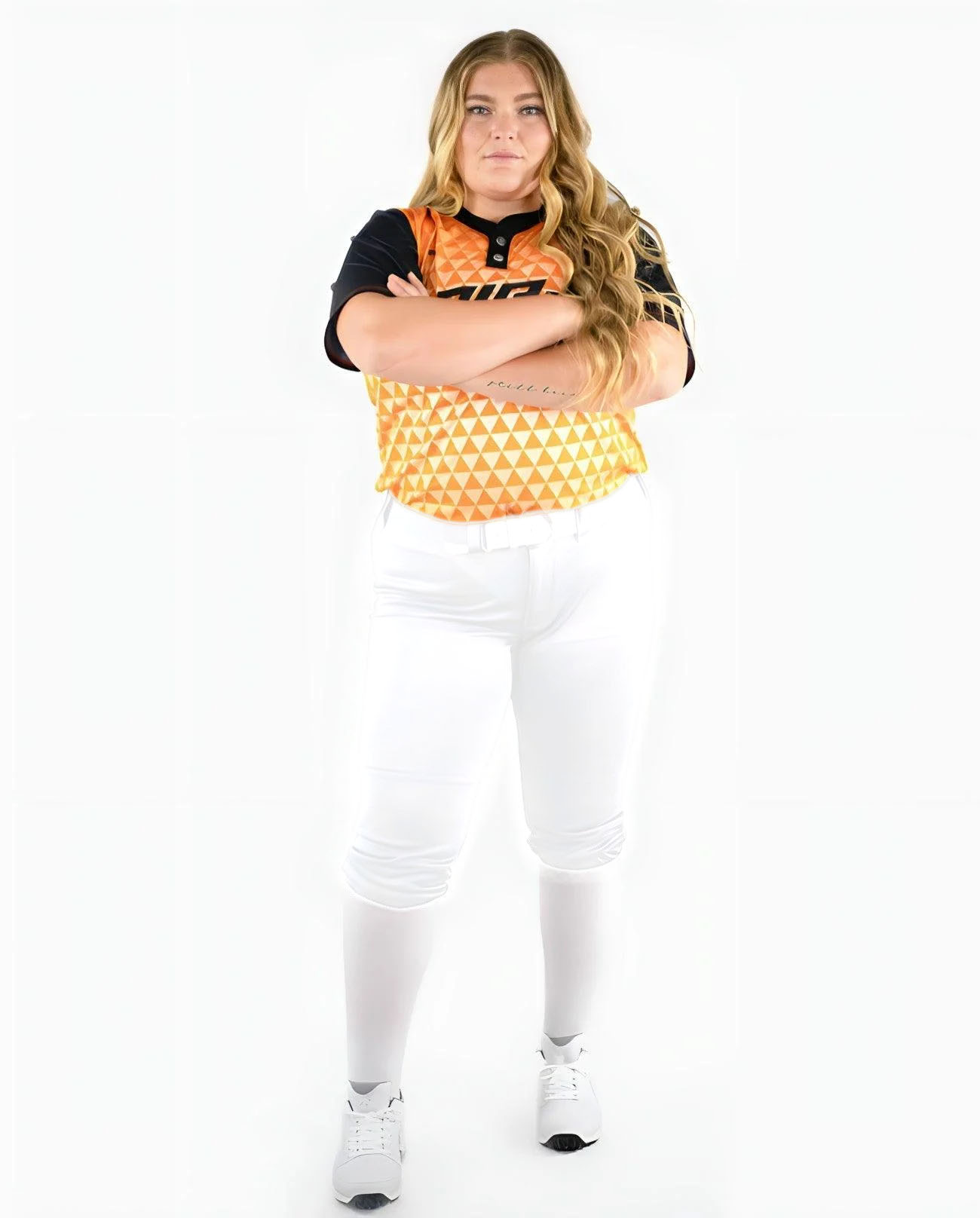 RIP-IT Women's Revolution Softball Pants - Curvy Cut, custom shorts with logo imprint 5