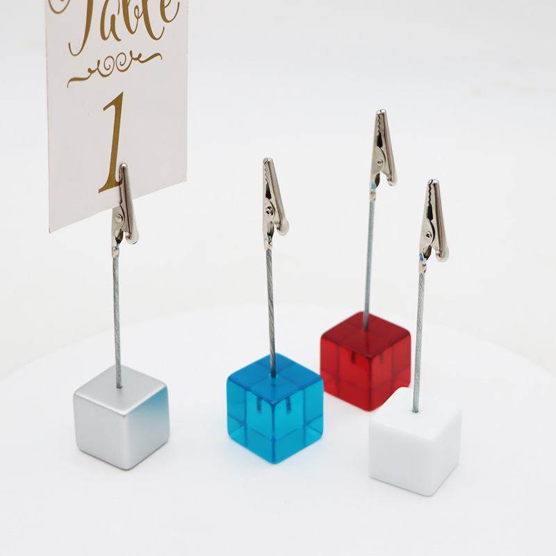 Photo Holder Stand Memo Clip 3
