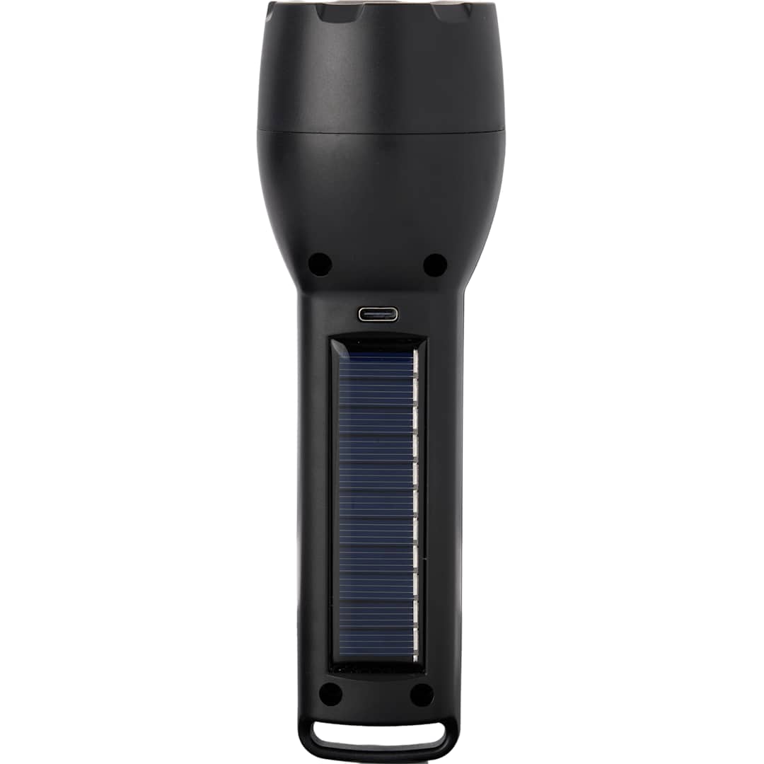 Solar Powered Rechargeable COB Flashlight 63