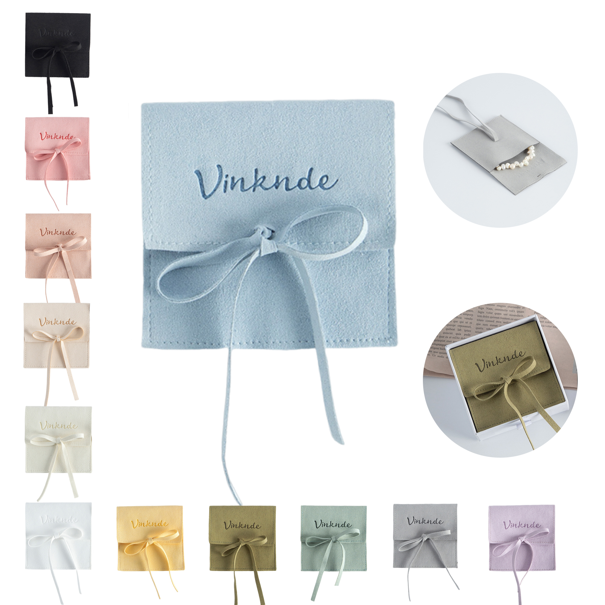 MOQ100 Mini Jewelry Pouch Bag 3