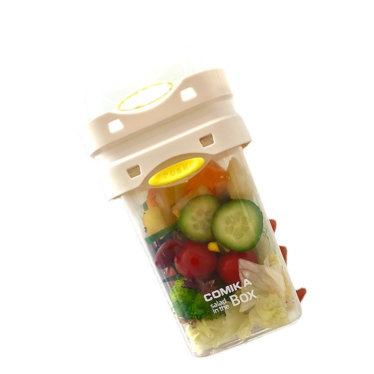 Customized Salad Cup Overnight Oat Cup with Spoon 5