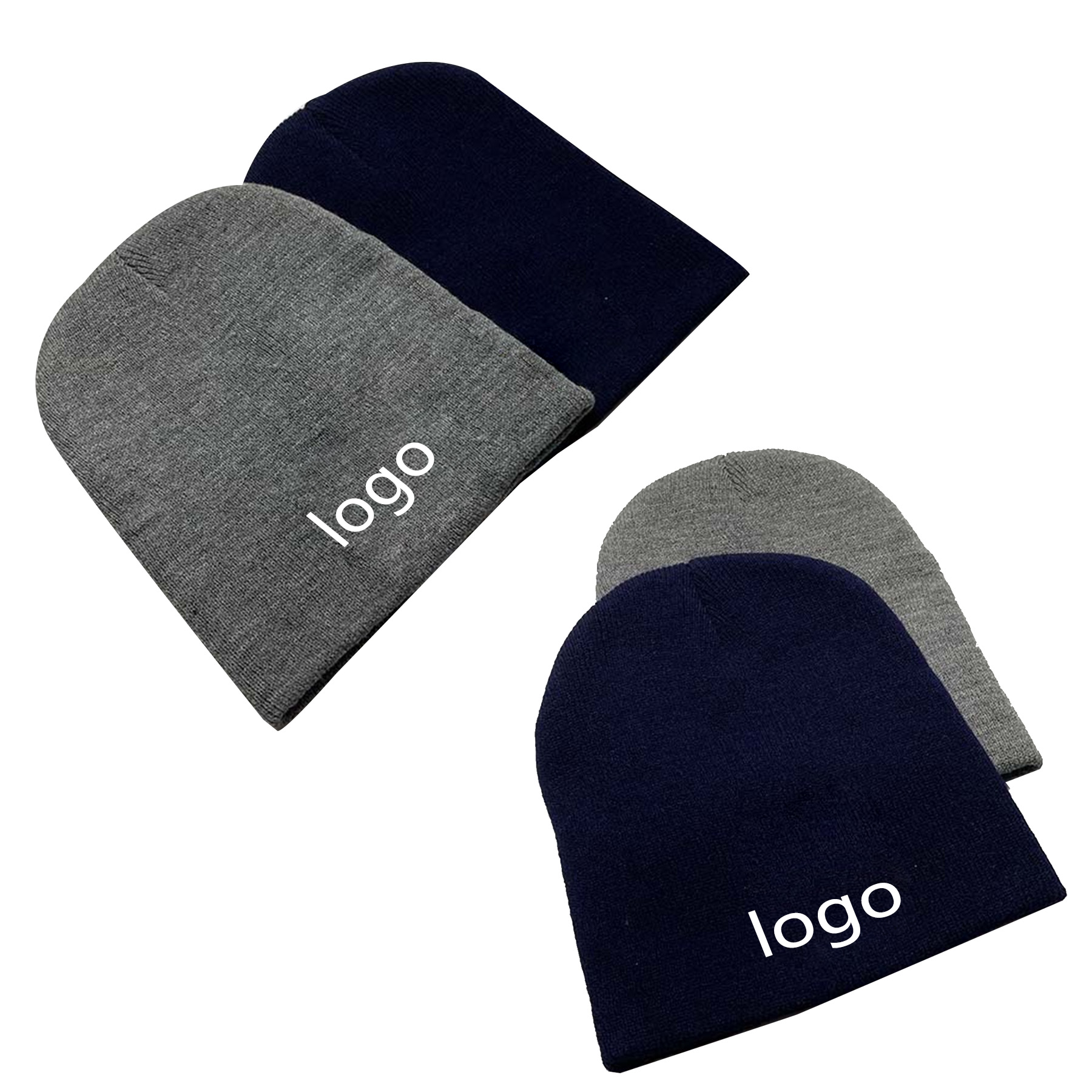 Knit Beanie No Cuff 2