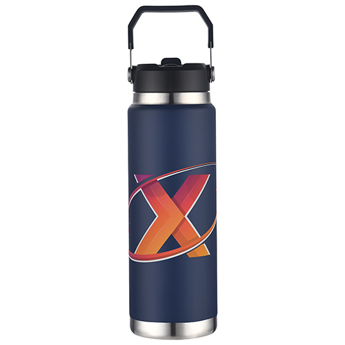 Senago 30 oz Vacuum Insulated Stainless Steel Bottle with Build-in Straw 22