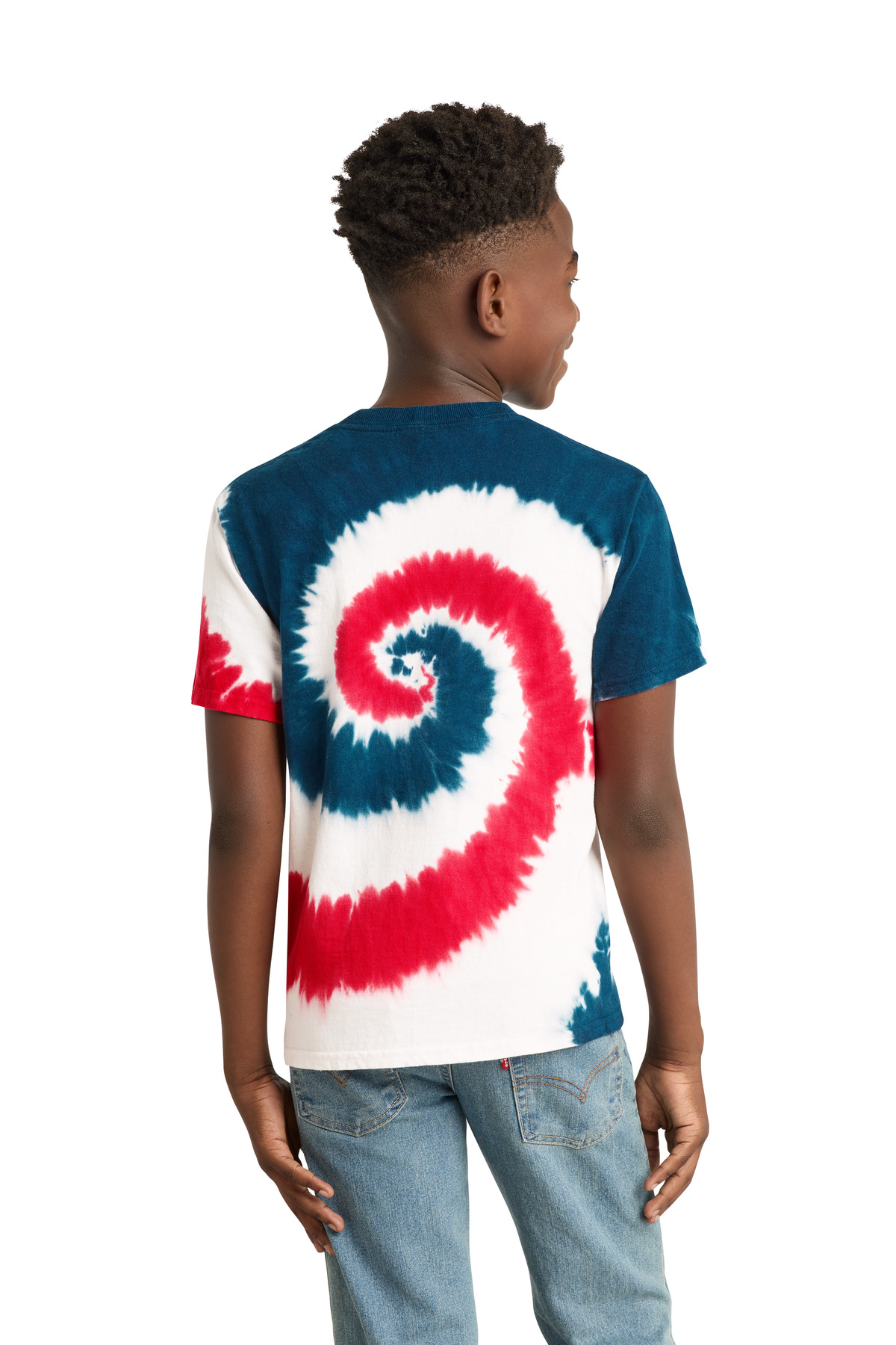 Port & Co Youth Tie-Dye Tee. PC147Y 127