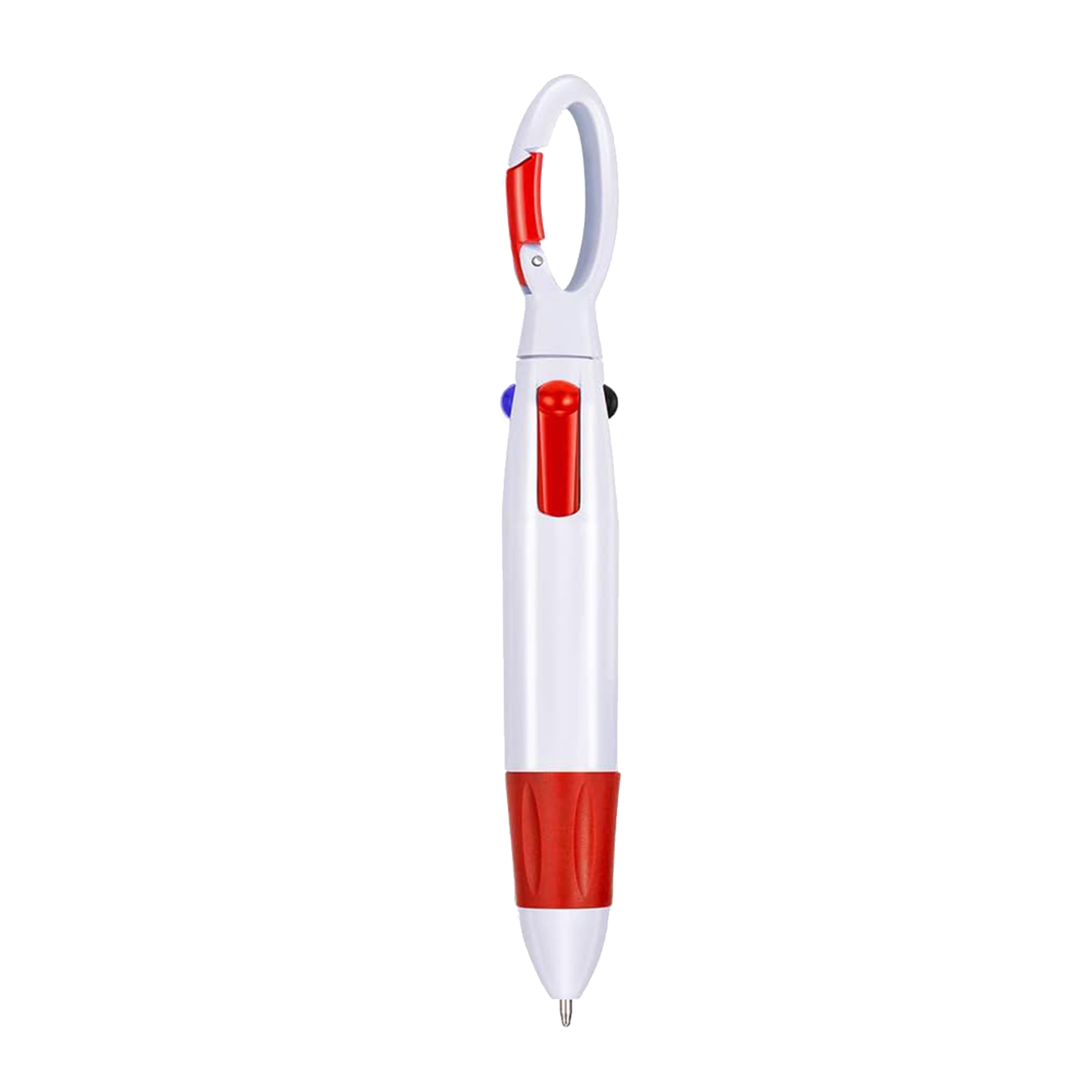 Plastic Hiking Button Ballpoint Pen 2