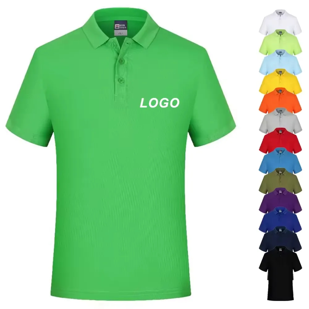 Unisex Adult Blend Short Sleeve Polo Shirt 1