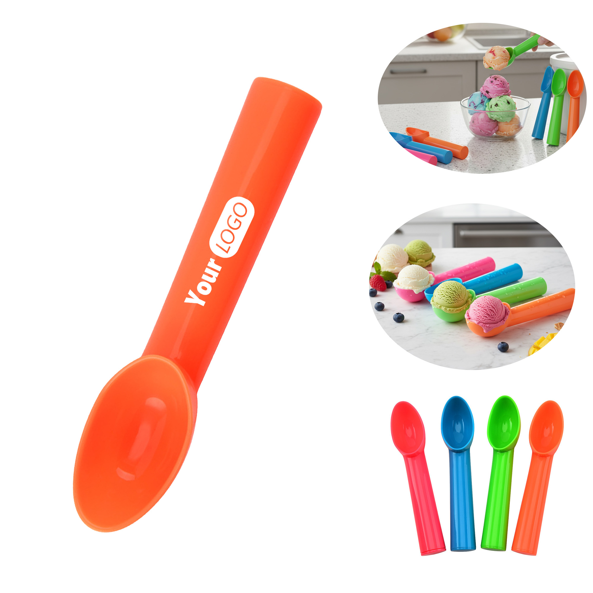 Personalized Plastic Ice Cream Scoop 2