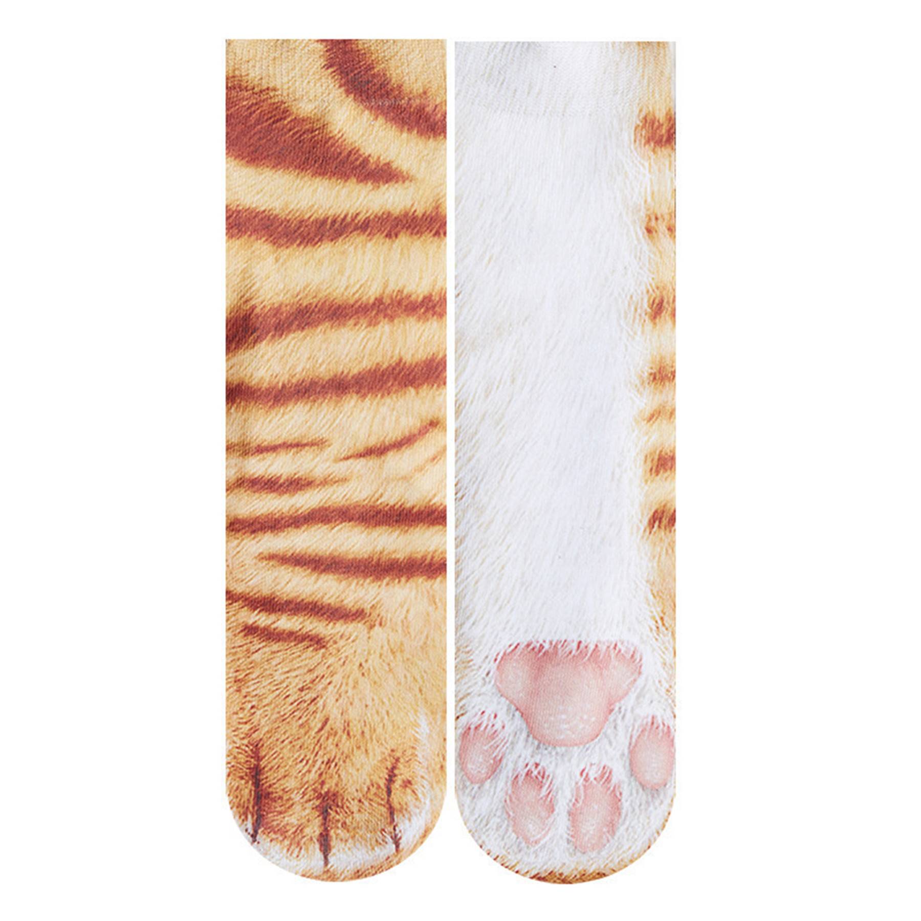 Full color printed 3D animal socks 3