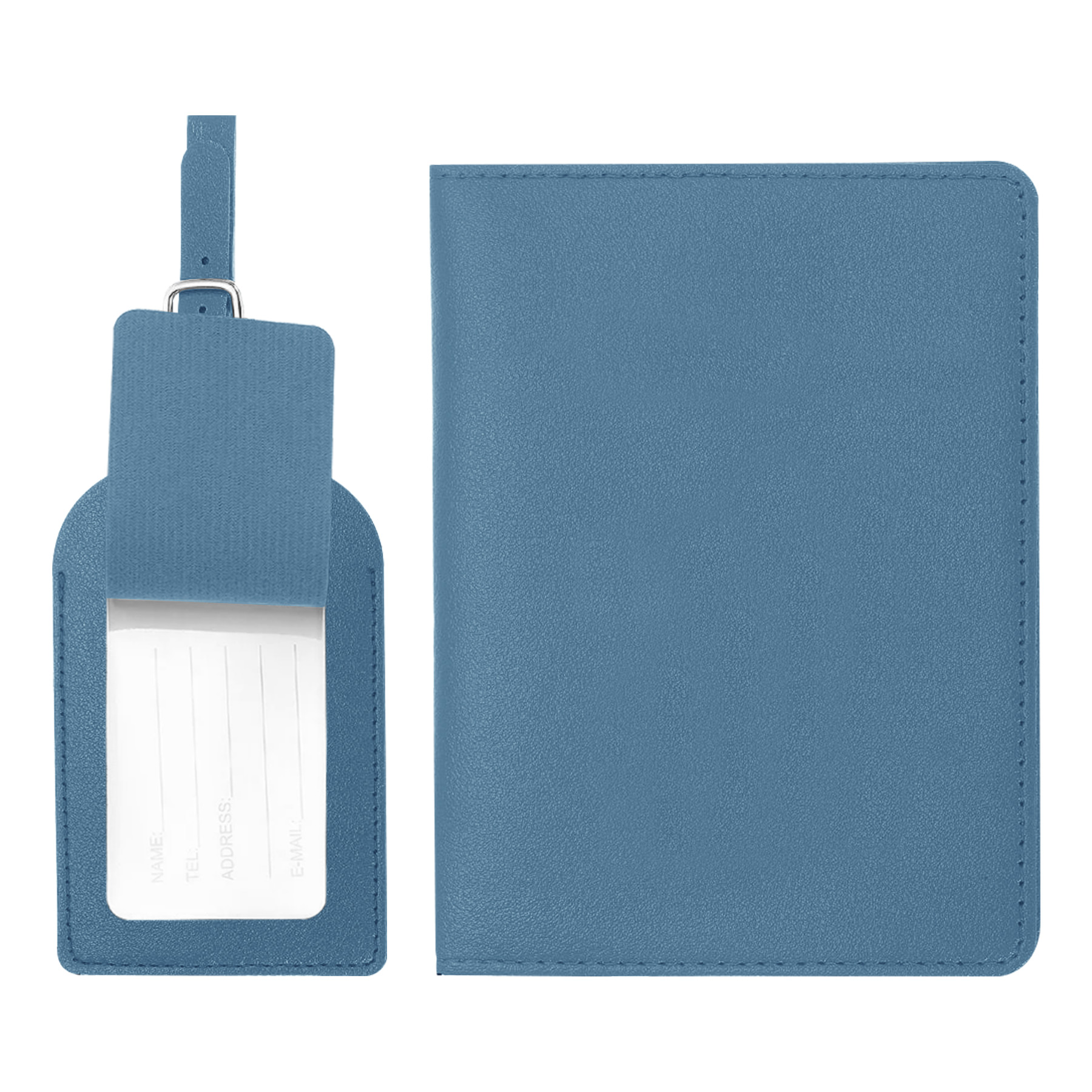 PU Passport Cover and Luggage Tag Set 20
