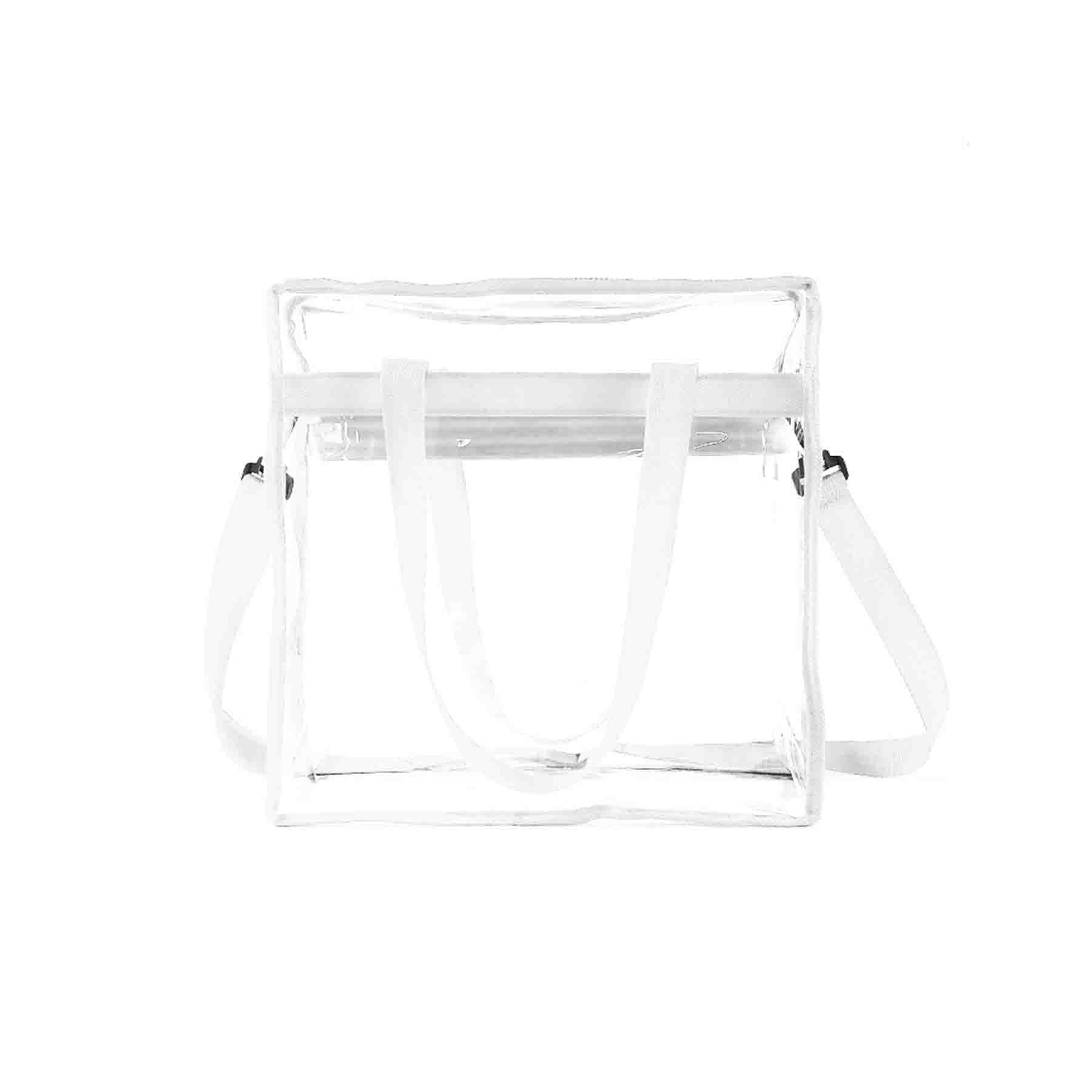 Solid Color PVC Shoulder Bag 5