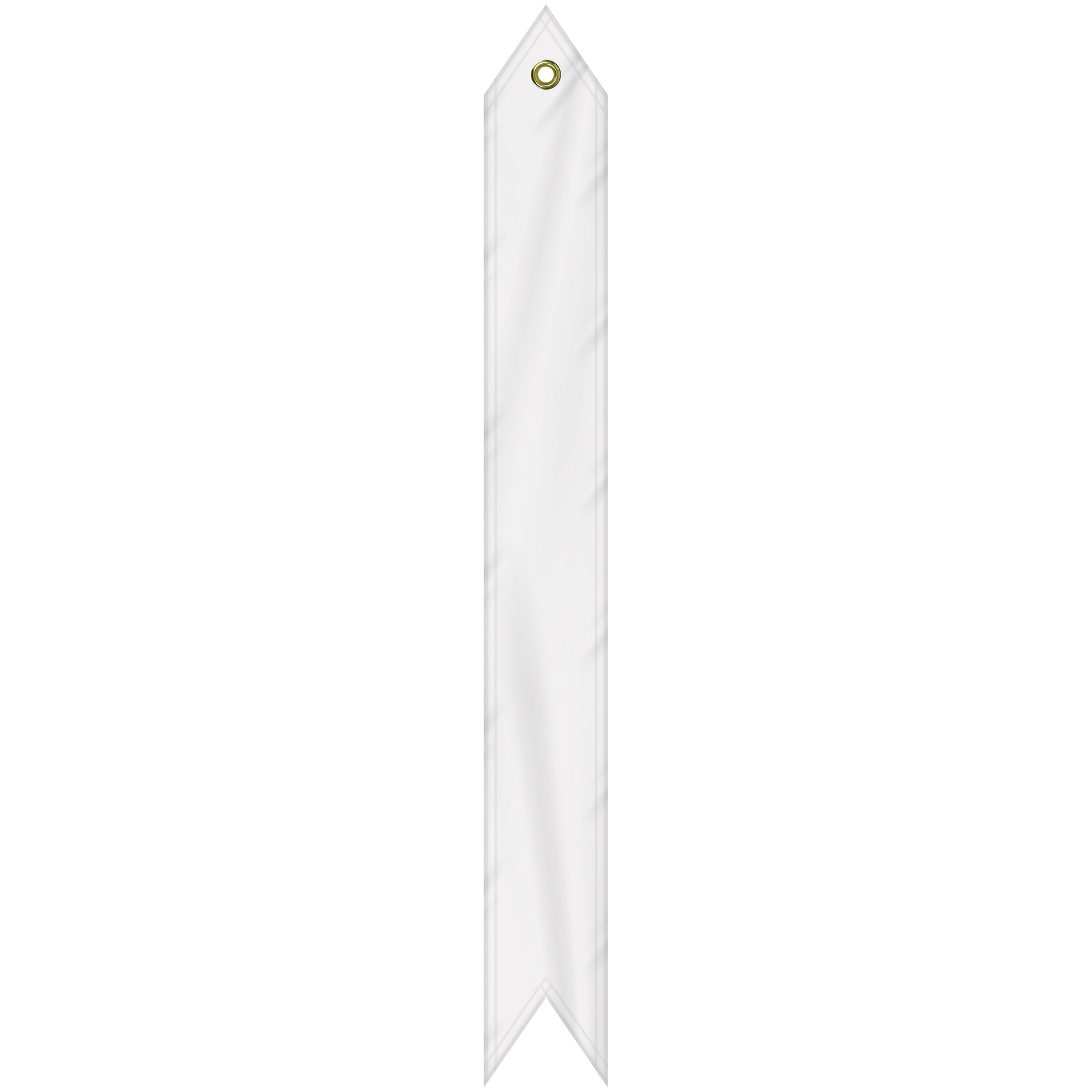 2 3/4" x 24" Custom Printed Nylon Streamer 3