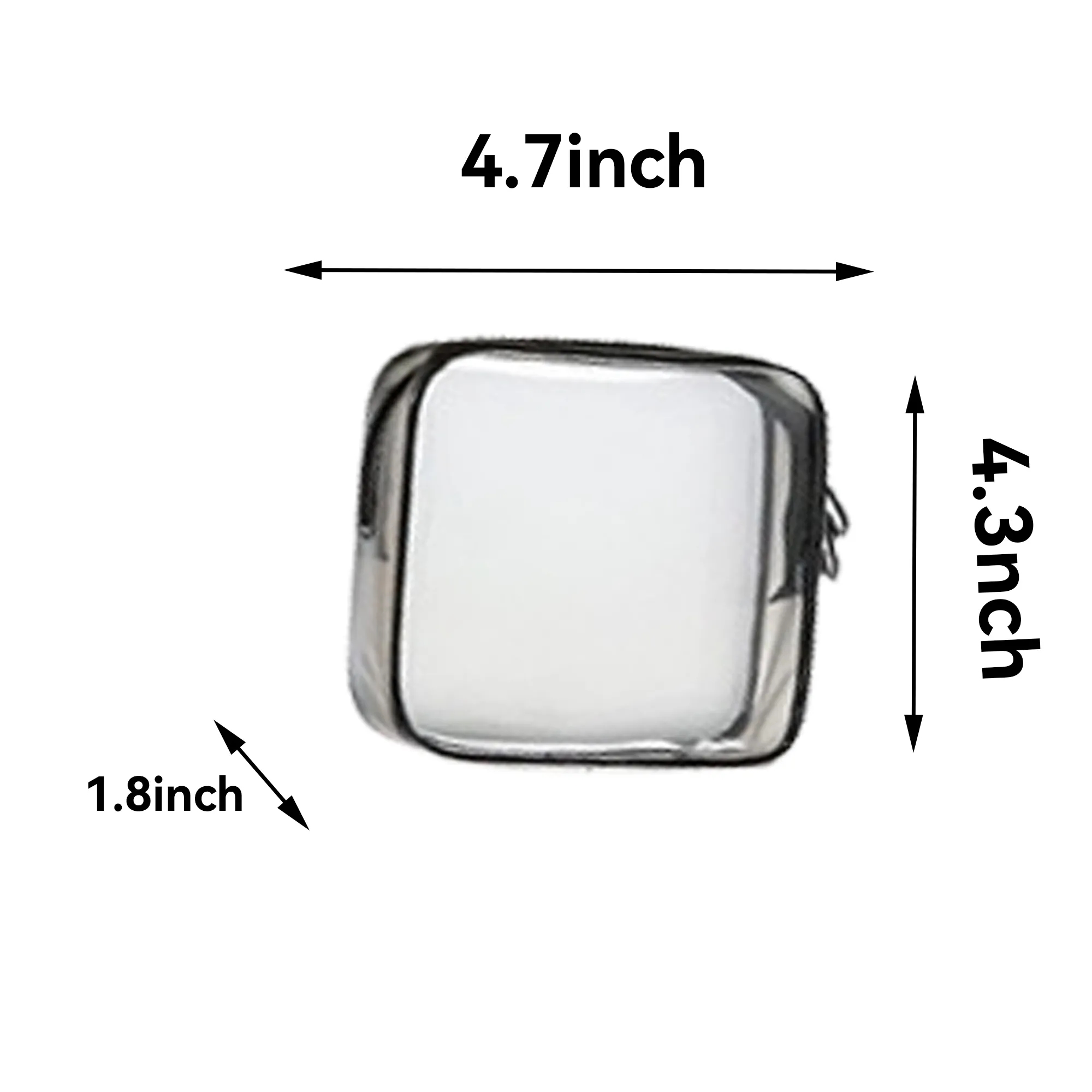 3Pcs Transparent Storage Bag Set 3