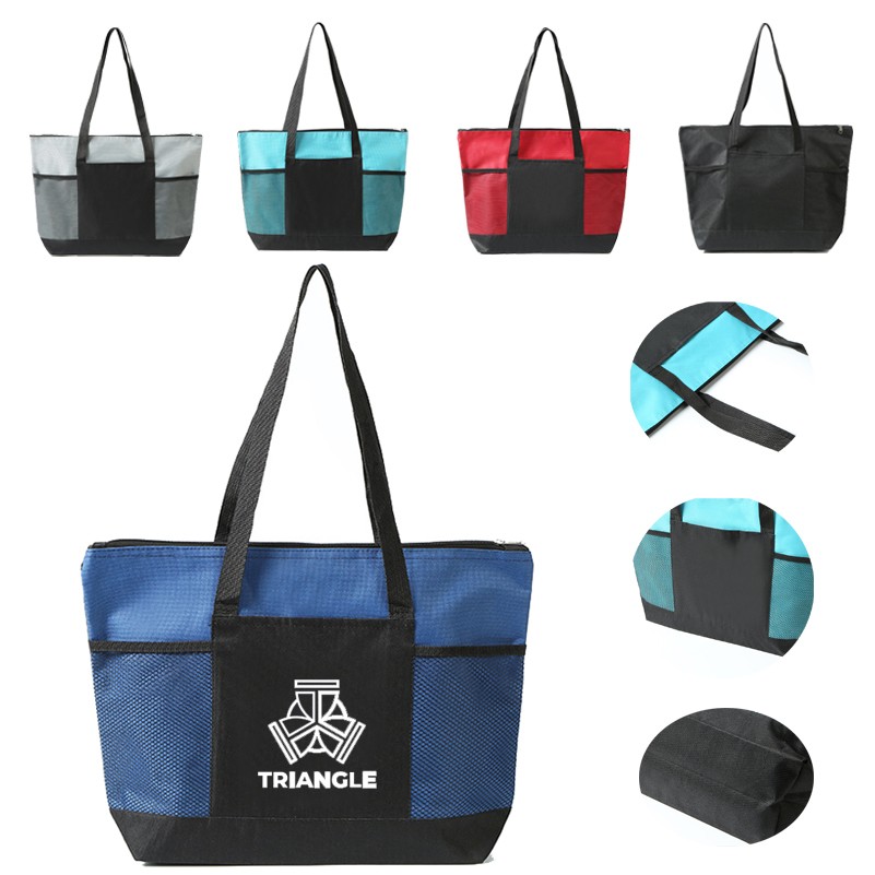 Durable Oxford Shopping Bag, custom tote bag with logo imprint 2