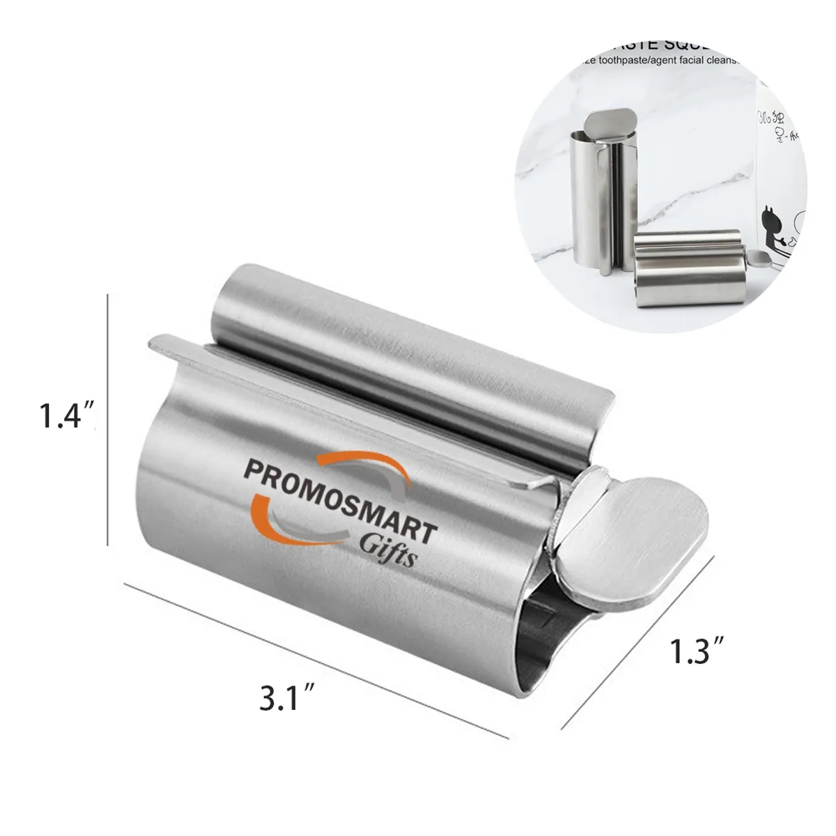 Simple Stainless Steel Toothpaste Squeezer 3