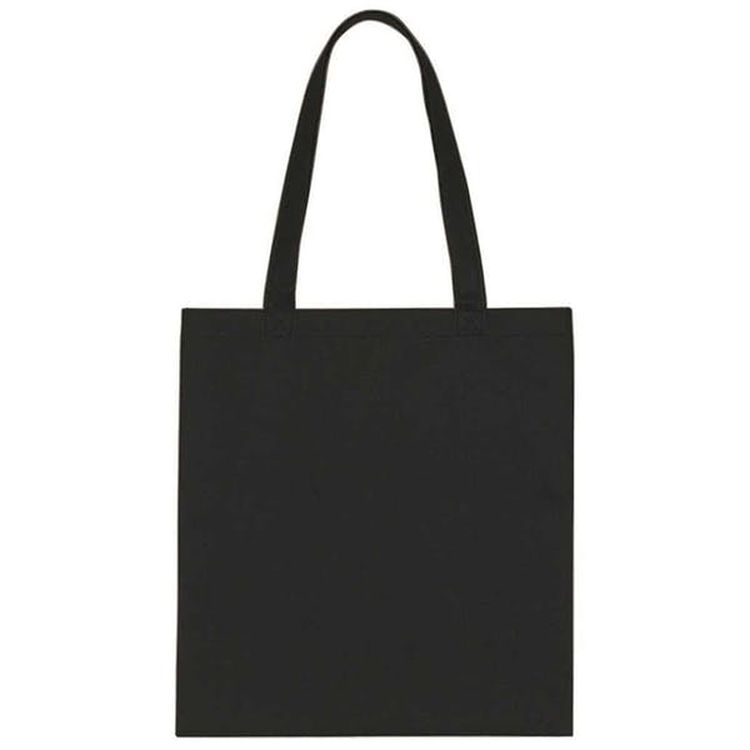 Recycled Shopping Totes - Black Non-Woven 1