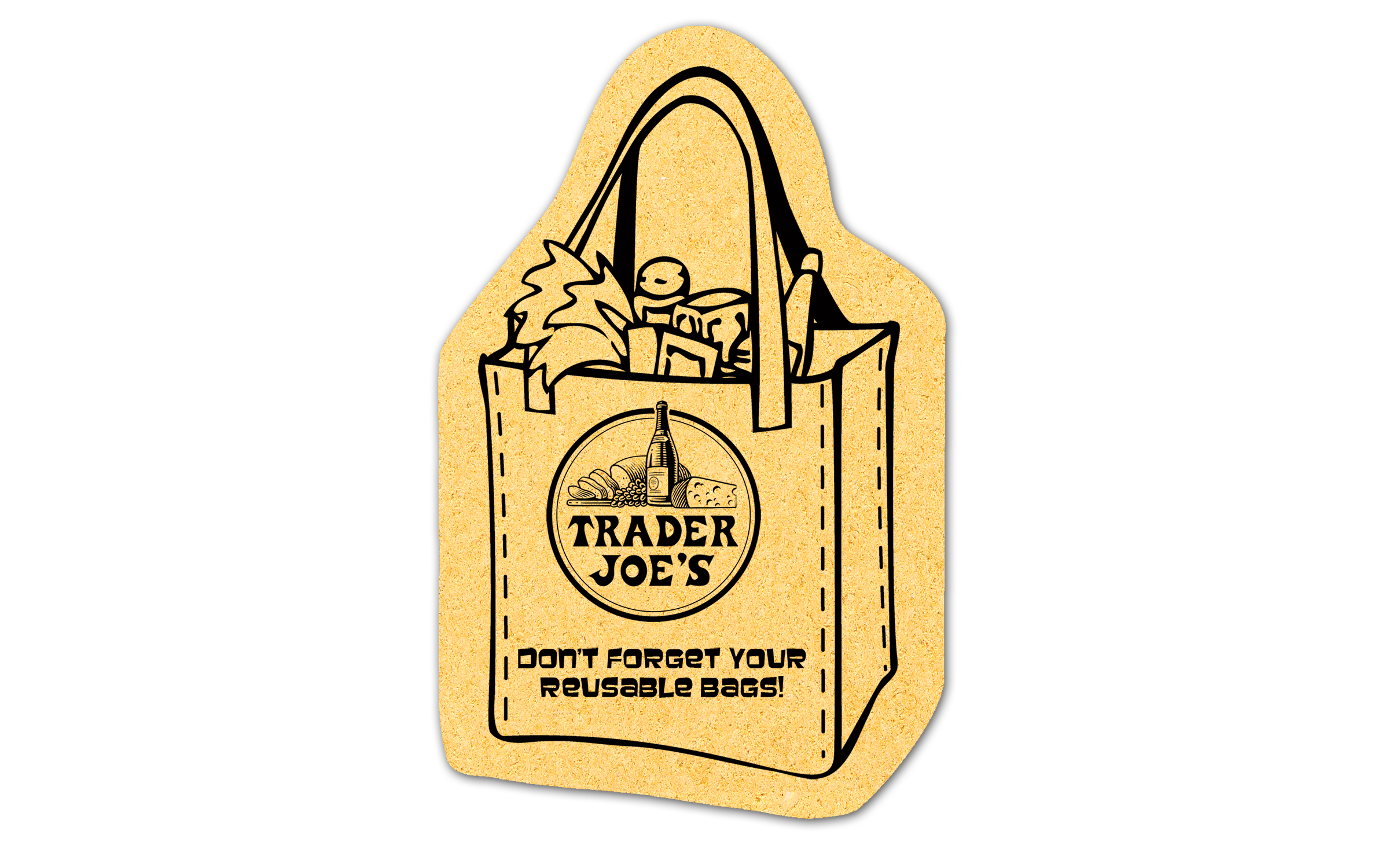 Tote Bag Compressed Sponge 11