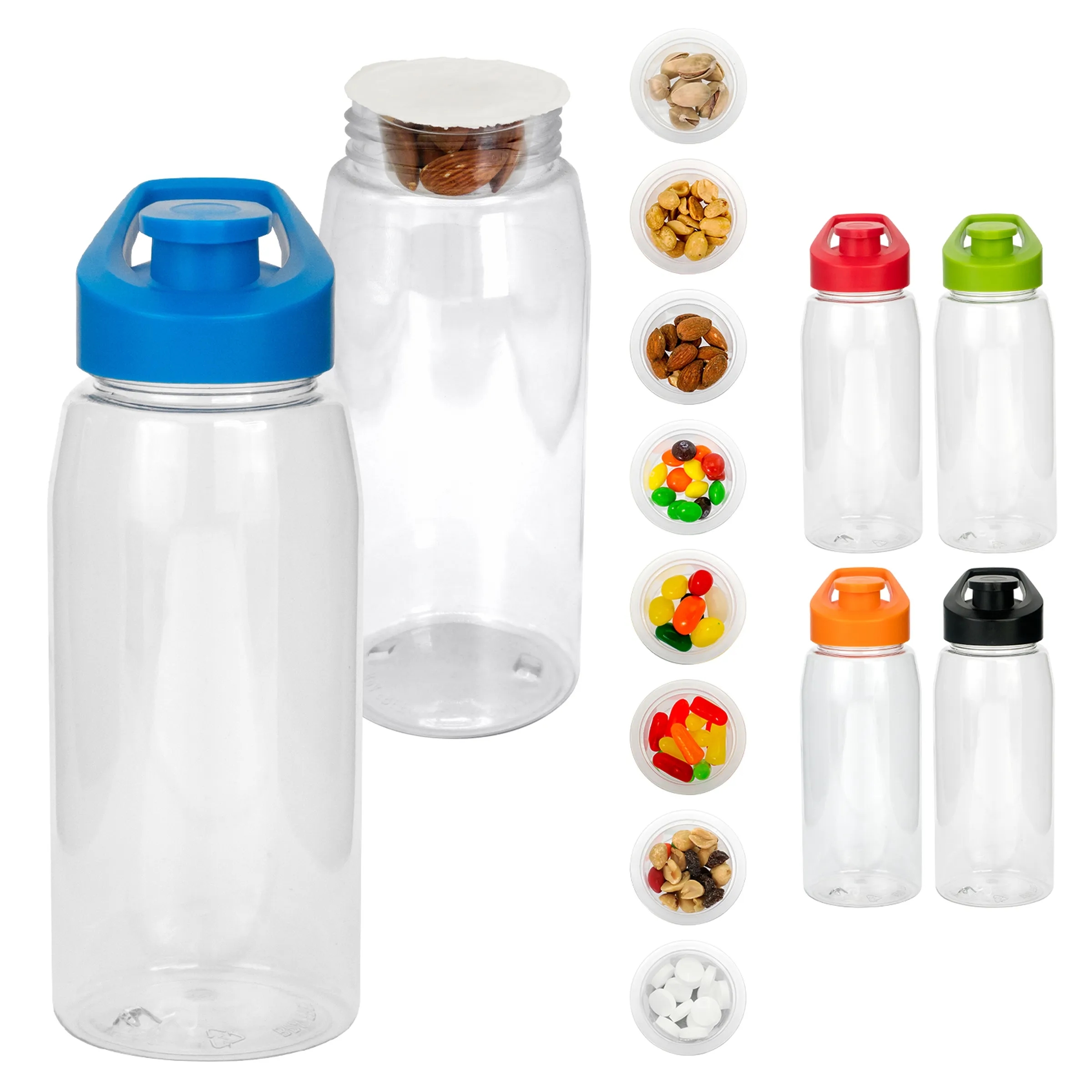 Easy Pour 25 oz. Recycled Snack Bottle 15