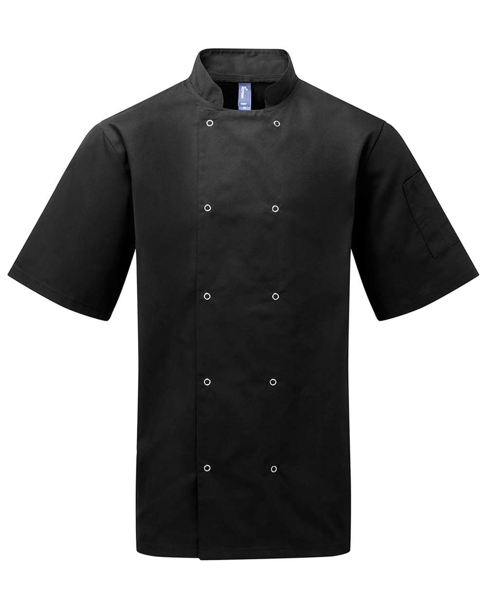 Unisex Ten Studded Front Short Sleeve Chef Coat - RP664 12