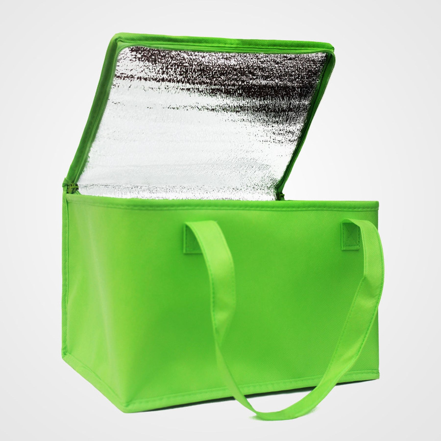 Insulated Reusable Grocery Bag With Zippered Top 8