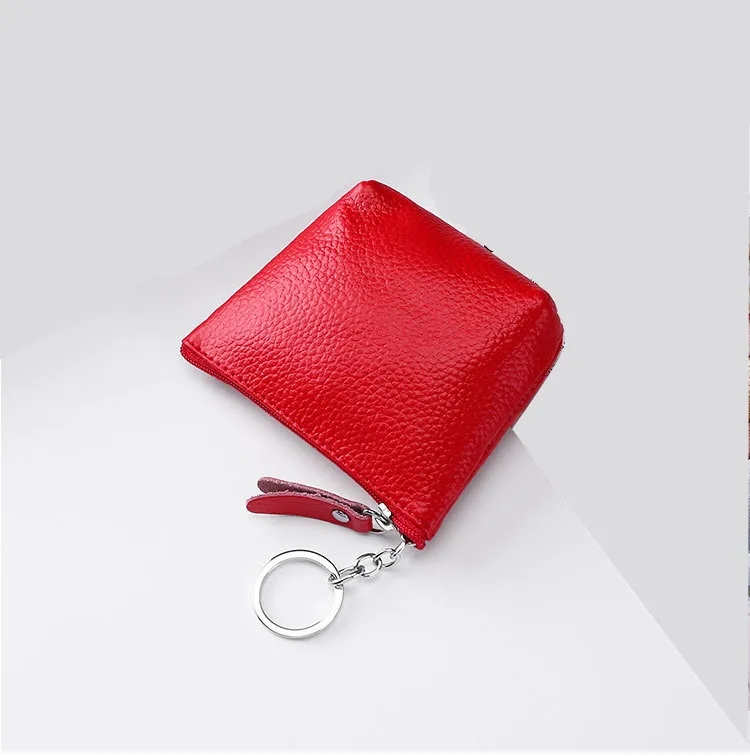 Leather Double Zipper Wallet 9