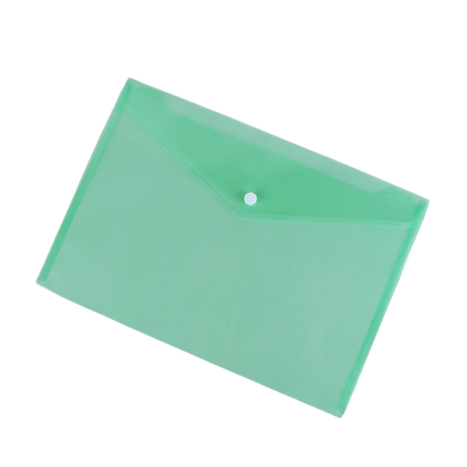 A4 Transparent Office File Folder with Button Closure 11