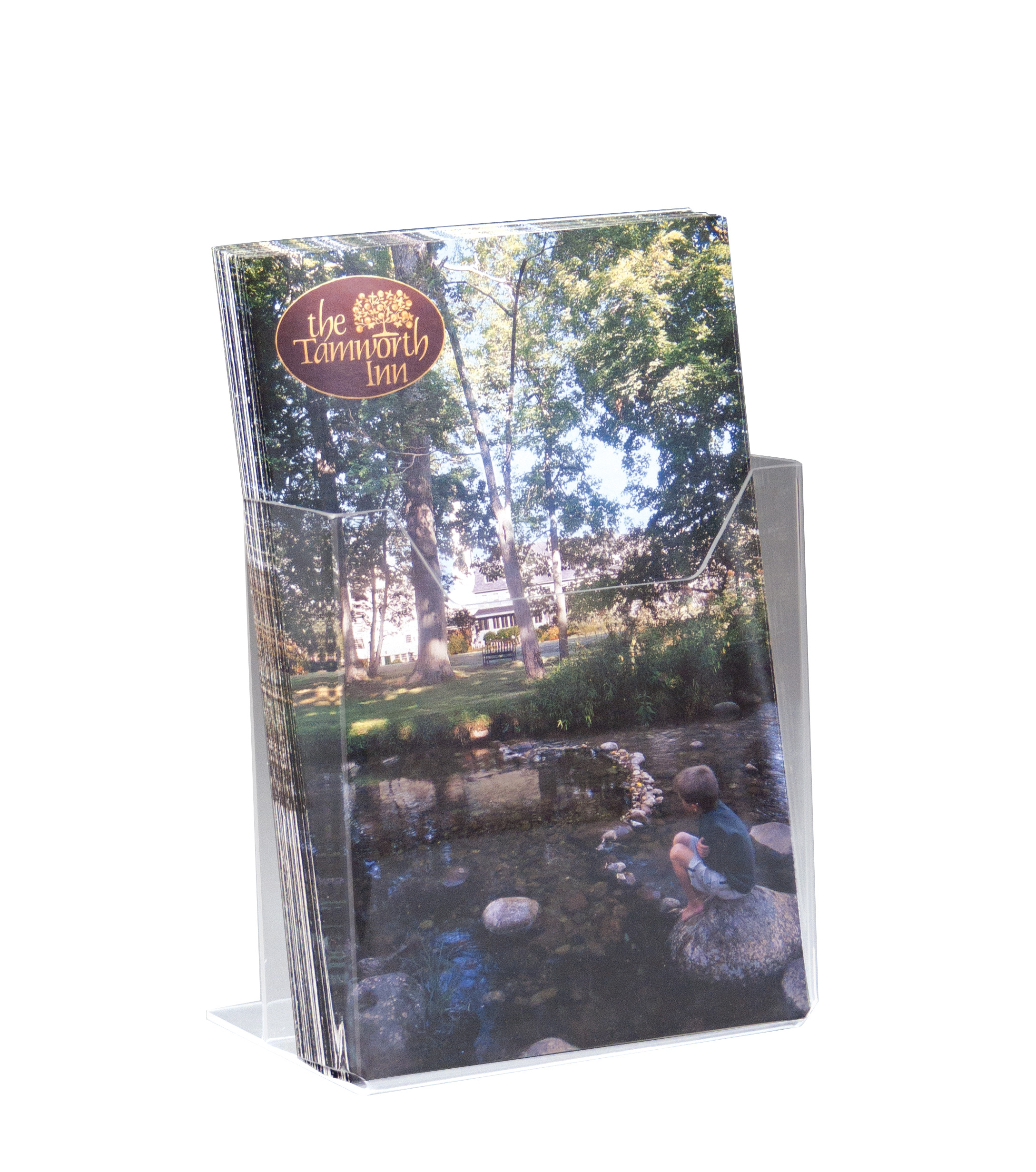 Single Pocket Countertop Brochure Holder 5 5w