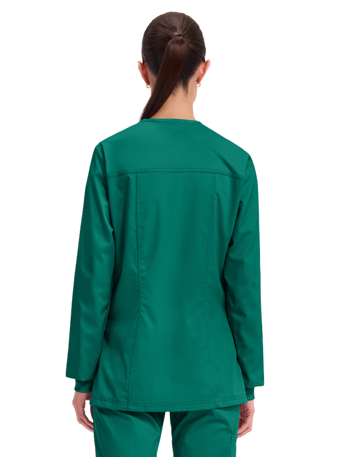 Cherokee - Workwear Revolution - Women's 3-Pocket Snap Front Jacket 16