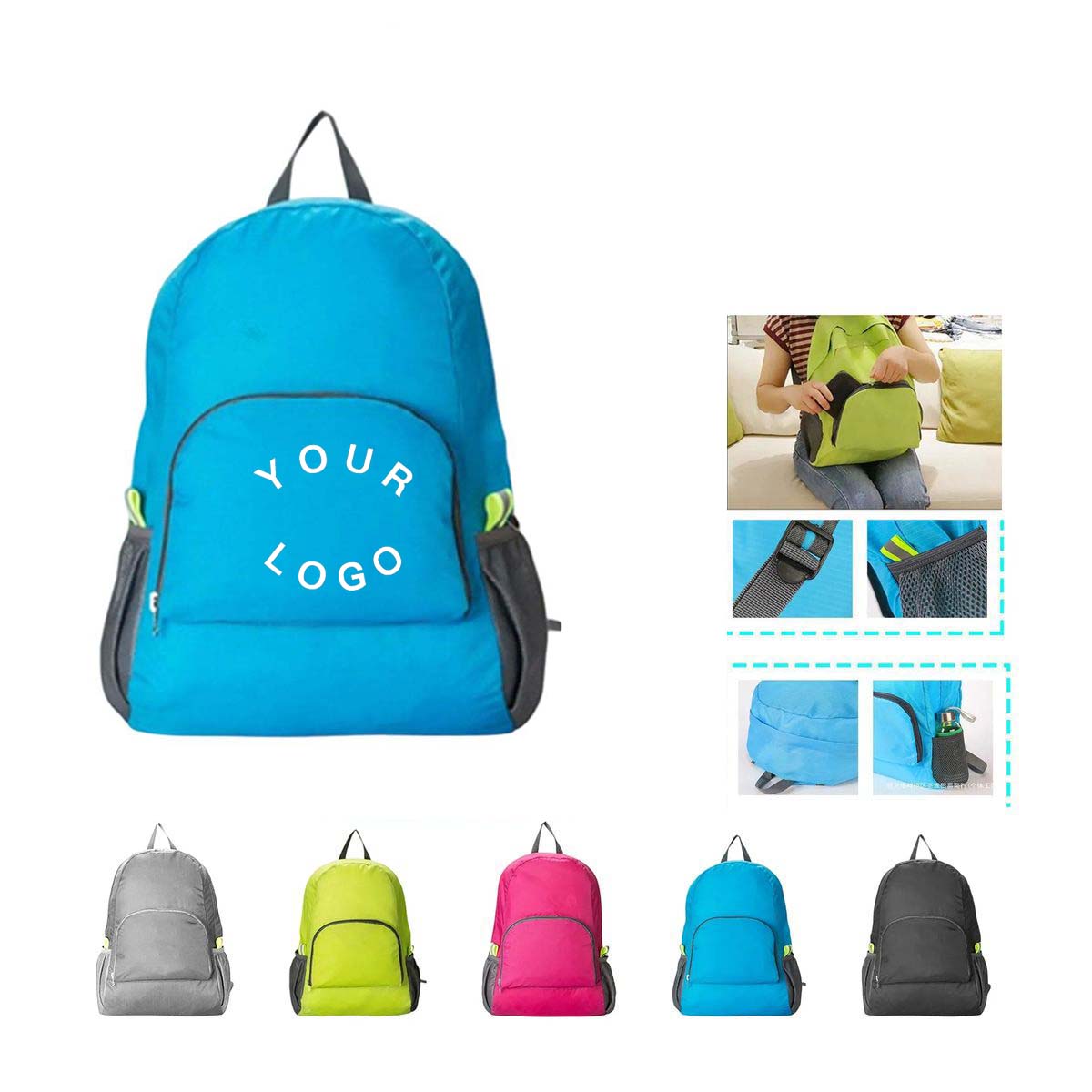 Ultralight Foldable Backpack for Hiking and Camping 1