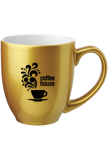 16 oz. Metallic Bistro Coffee Mugs 9