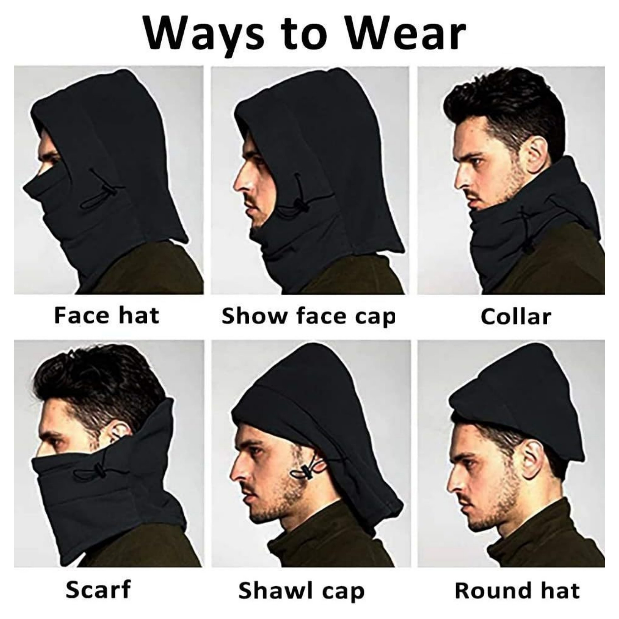 Fleece Lining Ski Mask 4