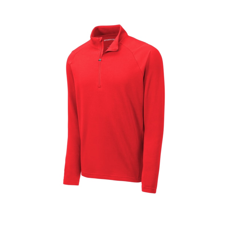 Sport-Tek Lightweight French Terry 1/4-Zip Pullover., custom hoodie or sweatshirt with logo imprint 6