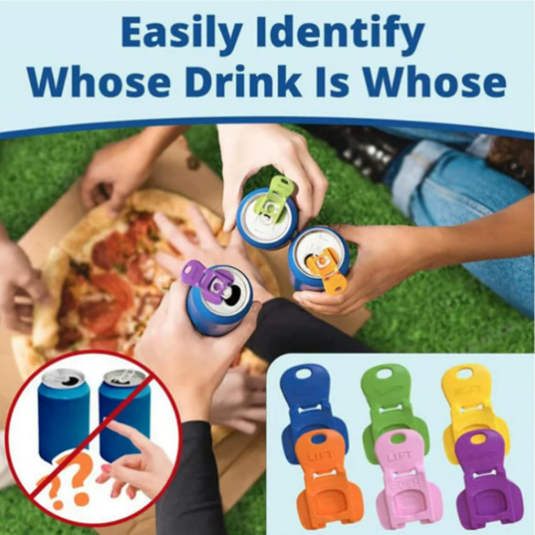 6-Piece Durable Plastic Can Opener 3