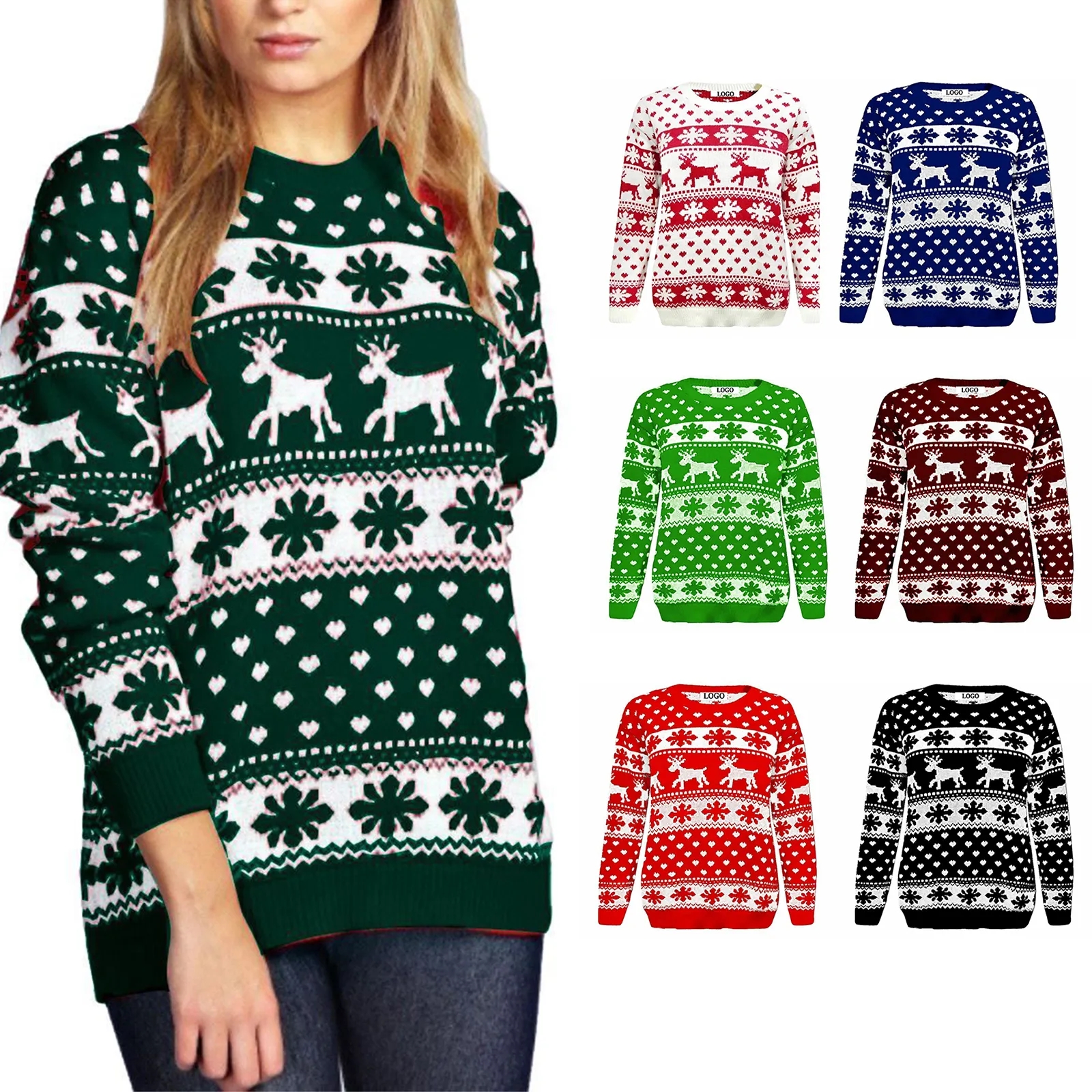 Kids Unisex Christmas Ugly Sweater Pullover 3