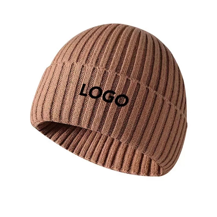 MOQ 50pcs  Fashion Unisex Sport Winter Warm Beanie 18