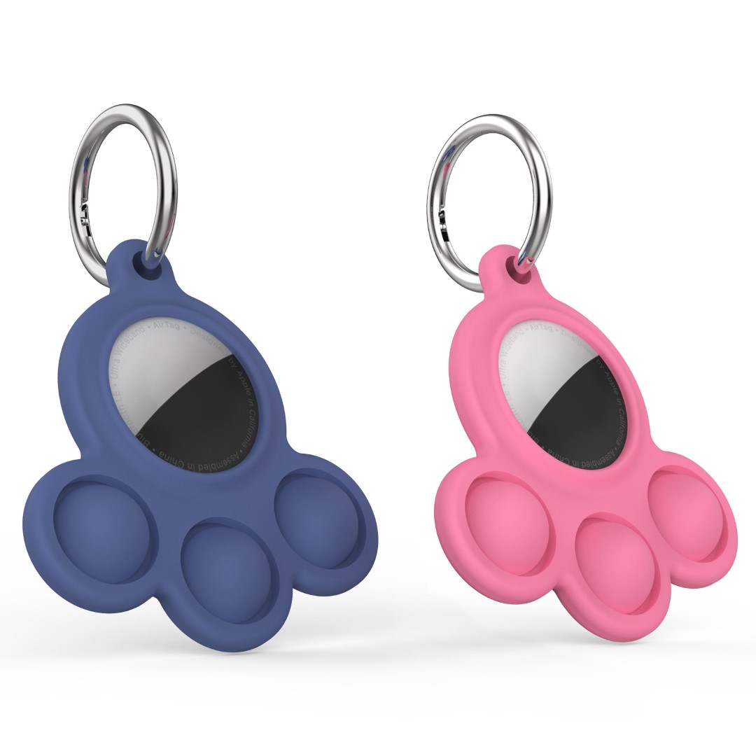Pets Collar Silicone Case Holder Compatible Apple Tracker 2