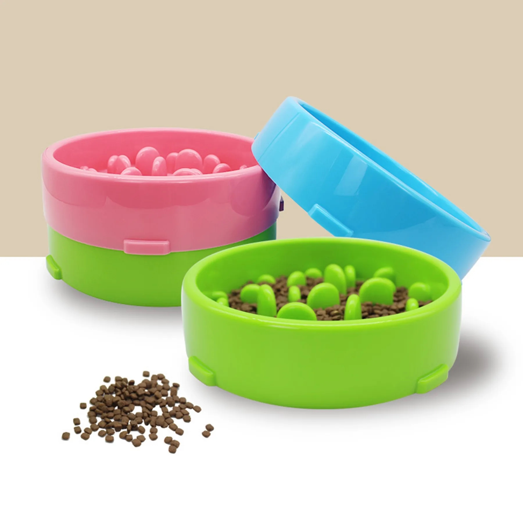 Silicone Slow Feeding Pet Bowl 6
