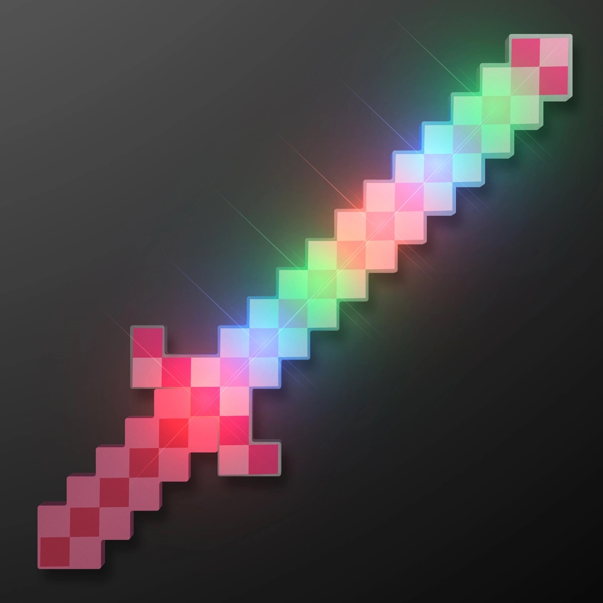 LED 8-Bit Pixel Sword 3