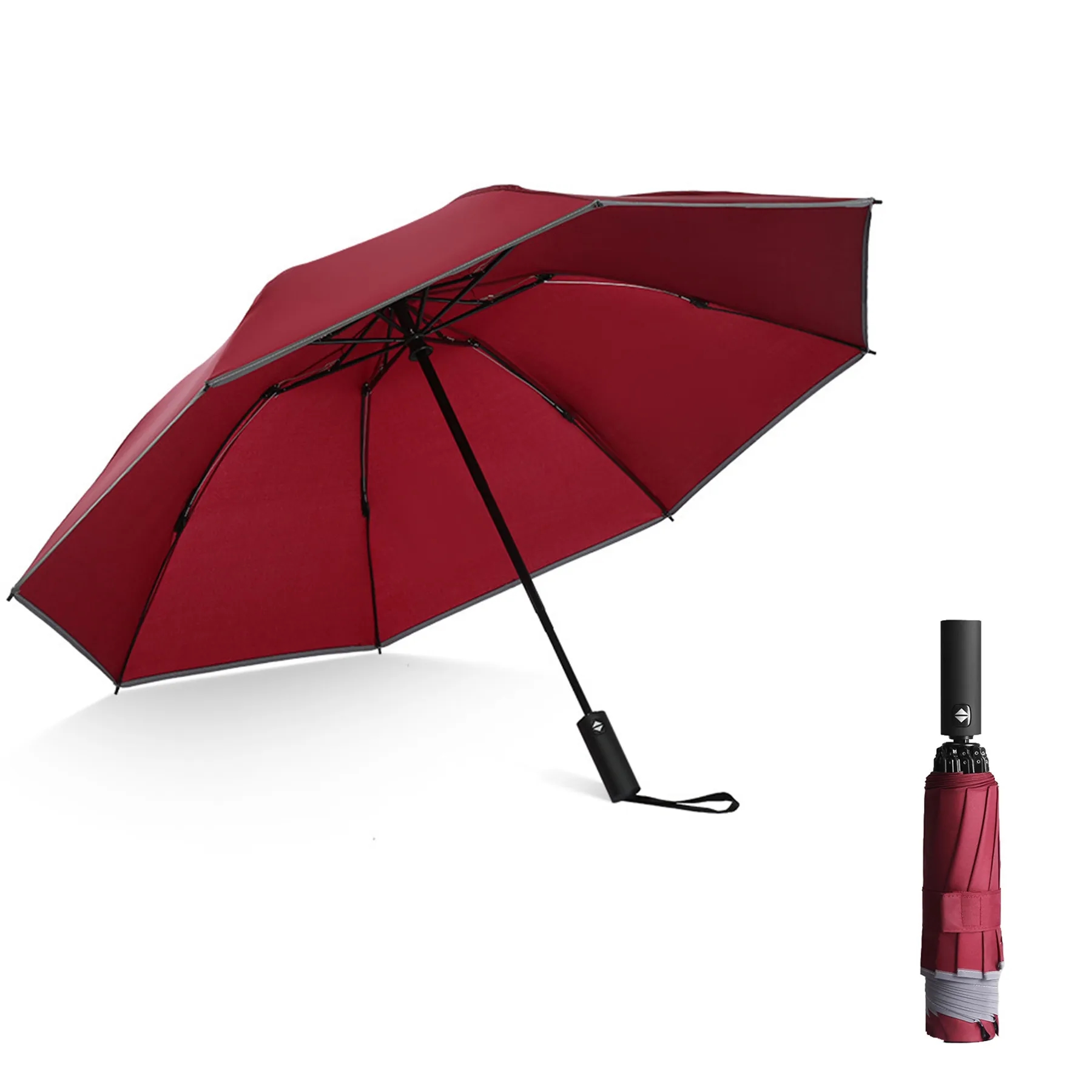 Ten-Rib Fully Automatic Reverse Folding Umbrella 2