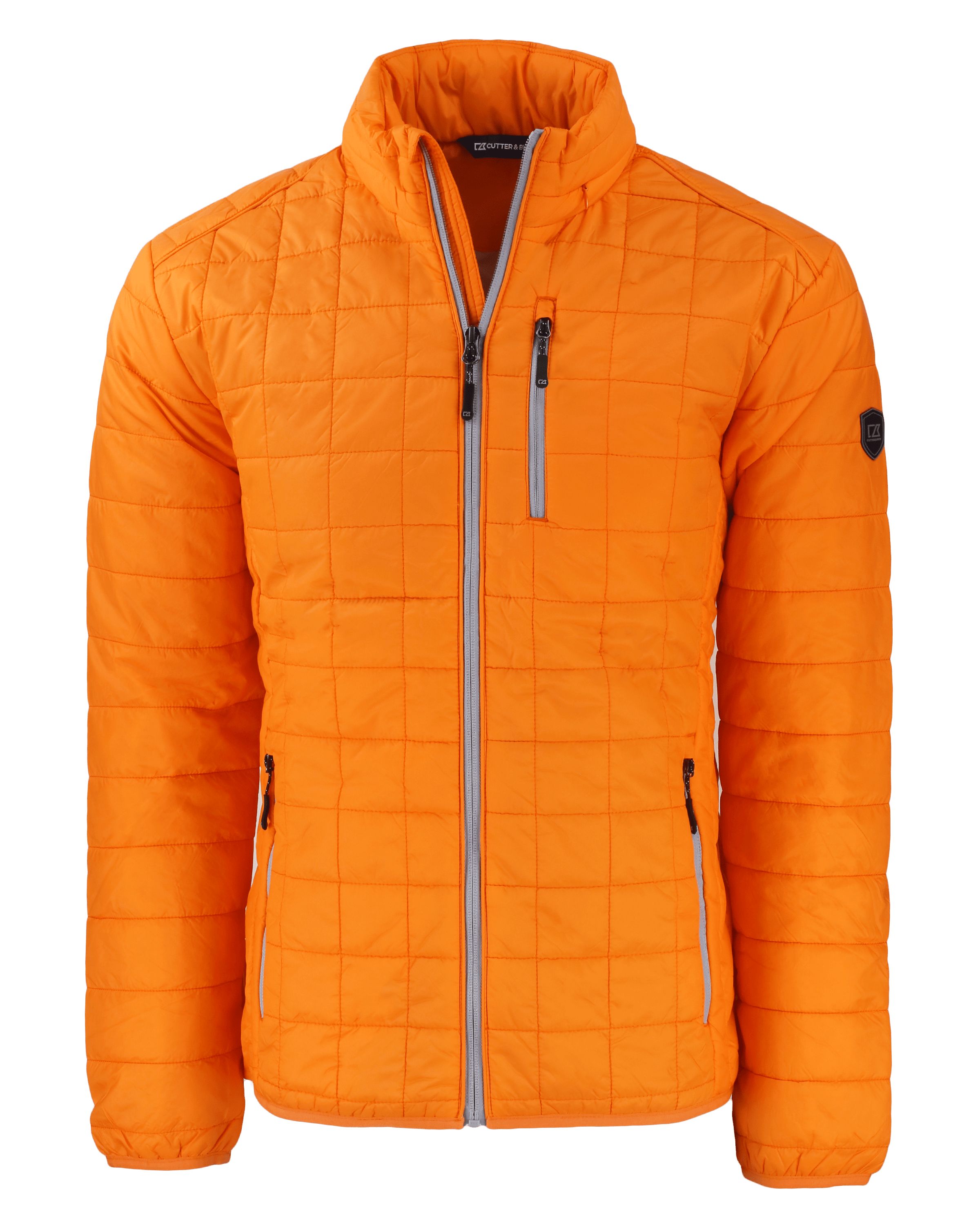 Cutter & Buck Rainier Recycled Insulated Puffer Mens Full Zip Jacket 54