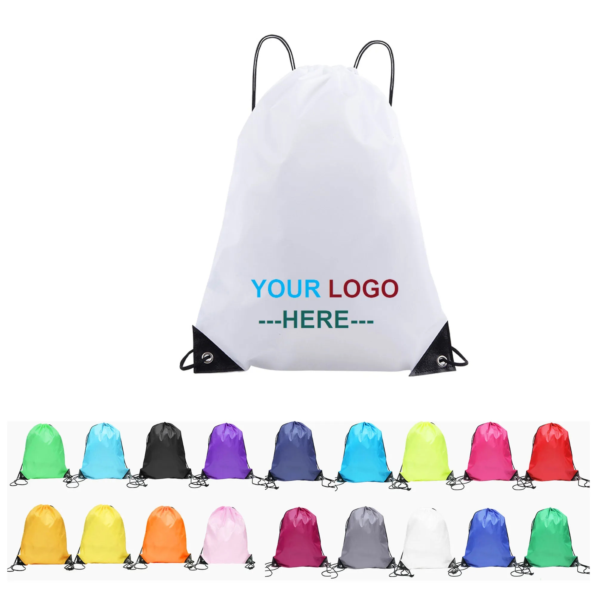 Gym Cinch Polyester Drawstring Bag 4