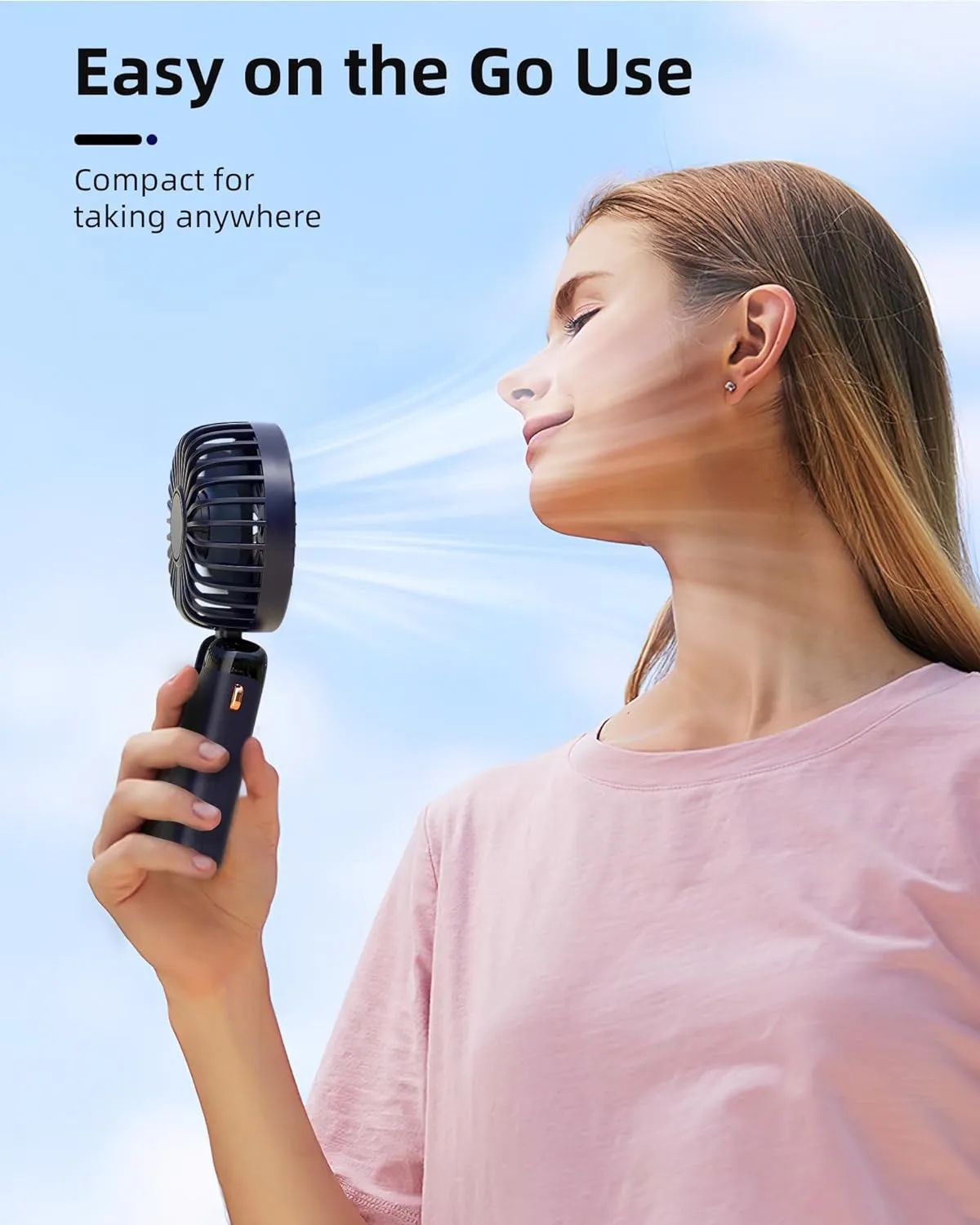 3,000mAH Handheld Fan 7