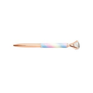 Glitter PU Leather Diamond Metal Pen 8